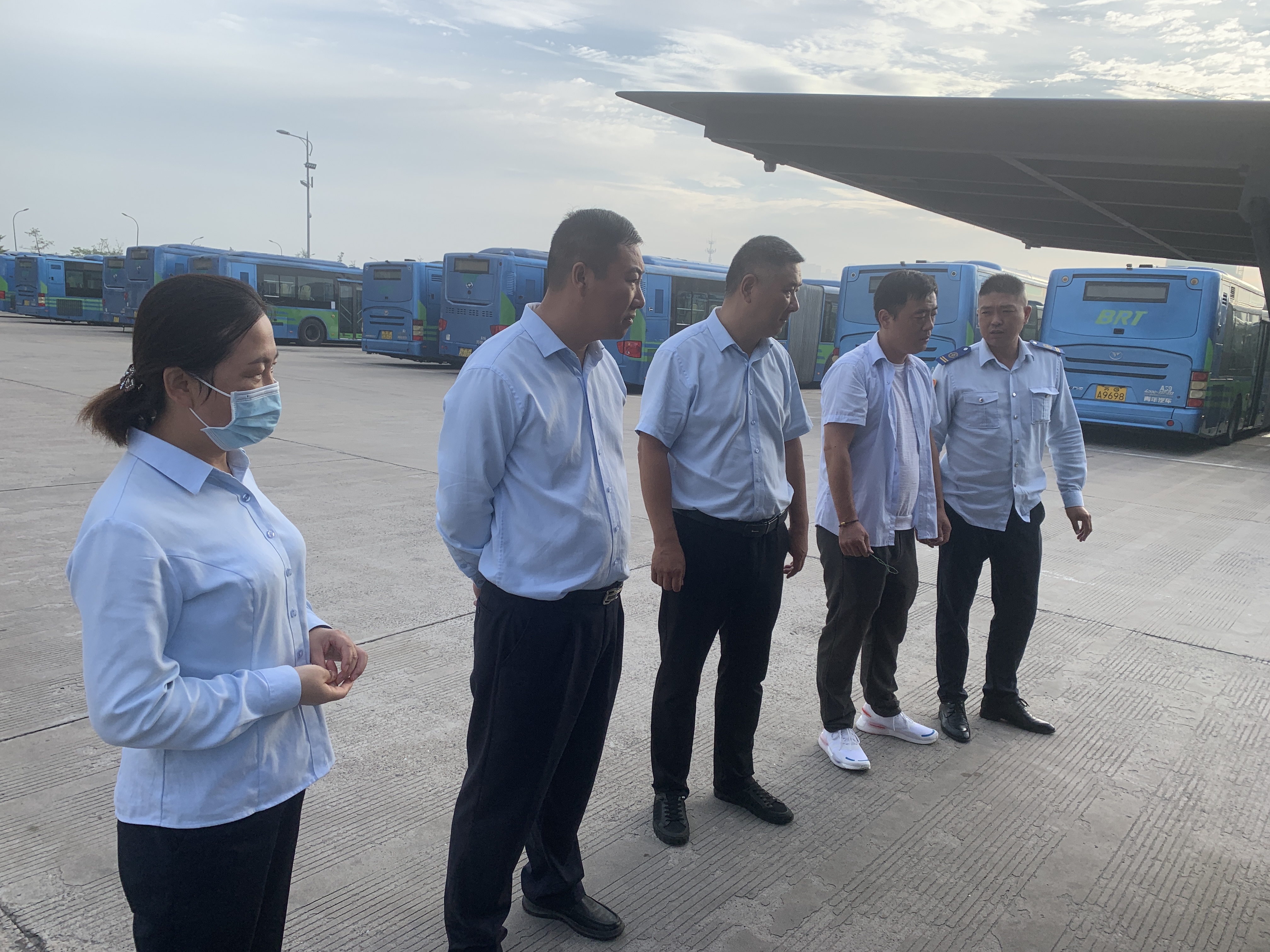 公交集團快速公交事業部開展節前綜合大檢查工作