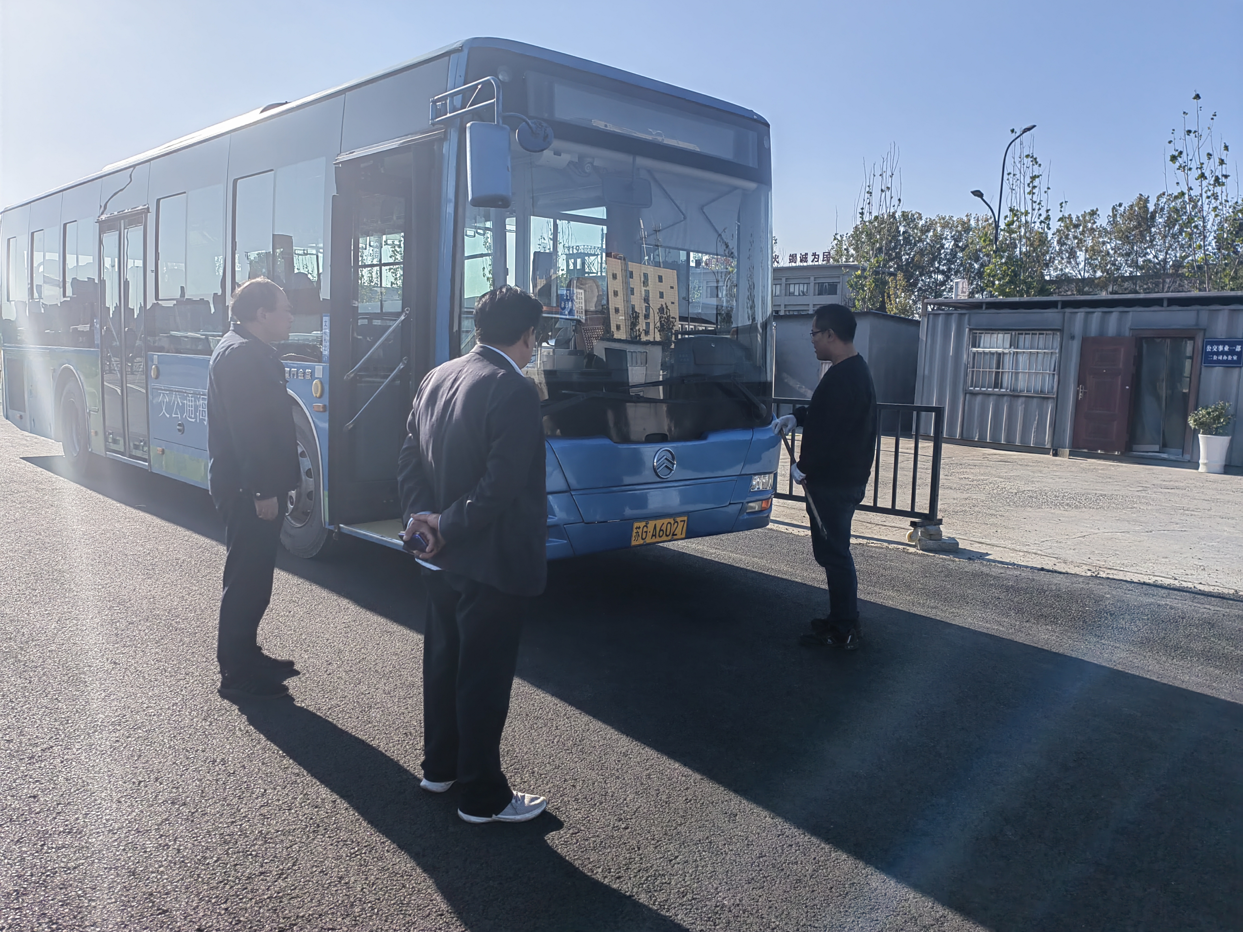 公交集團(tuán)公交事業(yè)一部開展實(shí)習(xí)駕駛員單放考核